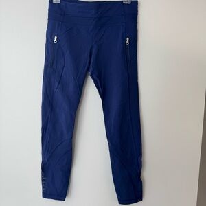 lululemon Blue Tight Leggings Size 6